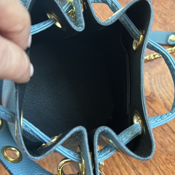Germán Fuentes LEATHER BUCKET BAG NWT - Picture 9 of 9